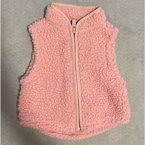Old Navy 3-6 months pink vest